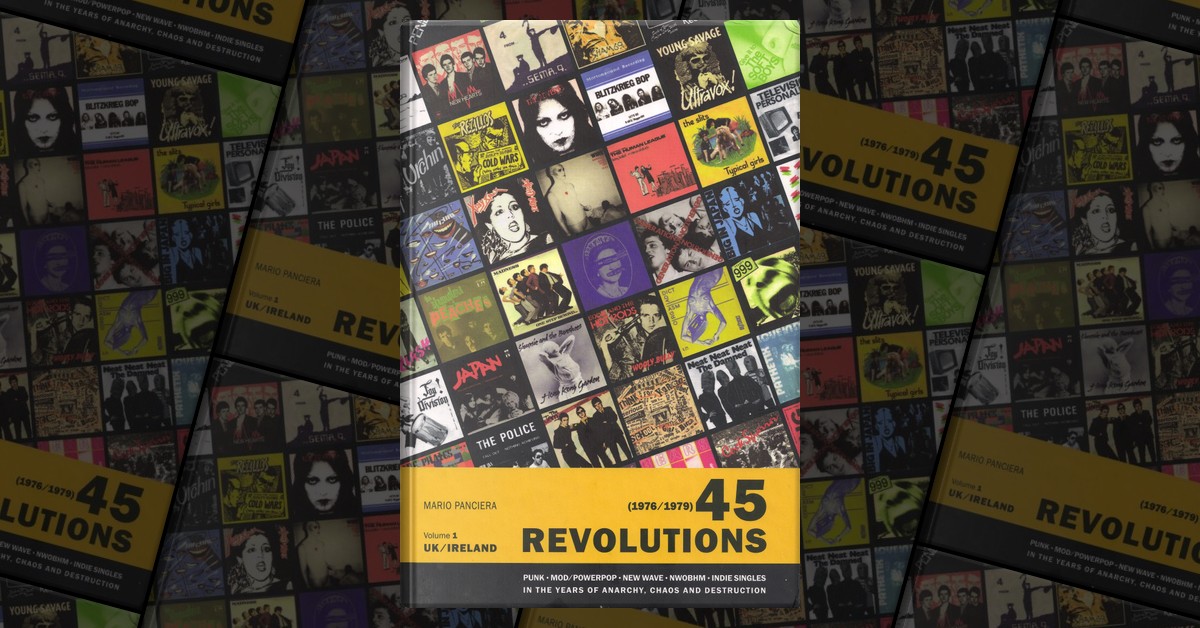 45 REVOLUTIONS by Mario Panciera, Hurdy Gurdy, Hardcover