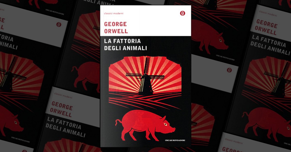 La fattoria degli animali di George Orwell, Mondadori, Paperback