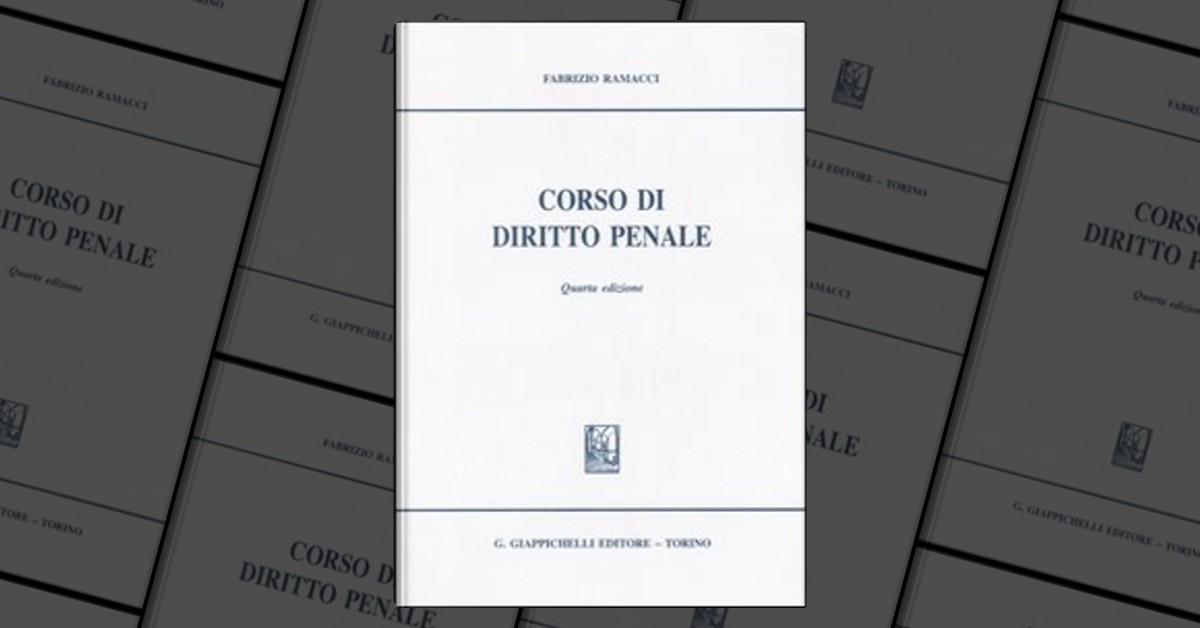 Corso di diritto penale