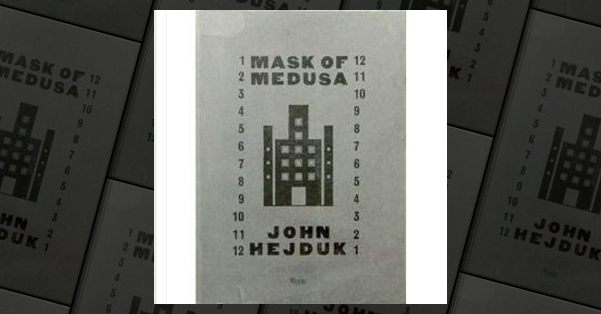 Mask of Medusa by John Hejduk, Rizzoli, Paperback - Anobii