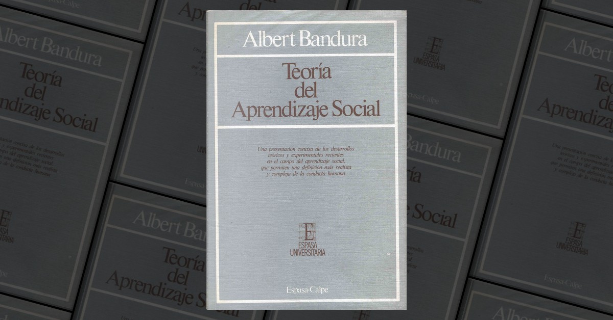 Teor a del aprendizaje social by Albert Bandura Espasa Calpe