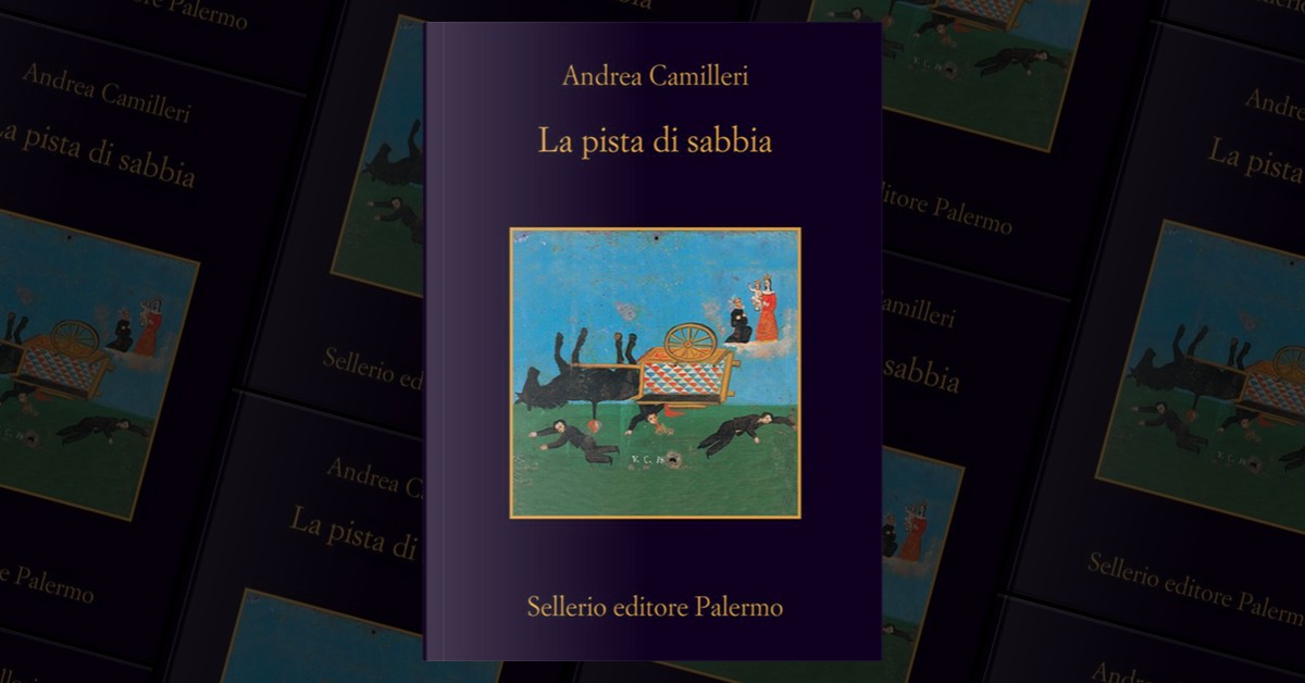 Libro LA PISTA DI SABBIA di Andrea Camilleri SELLERIO EDITORE PALERMO