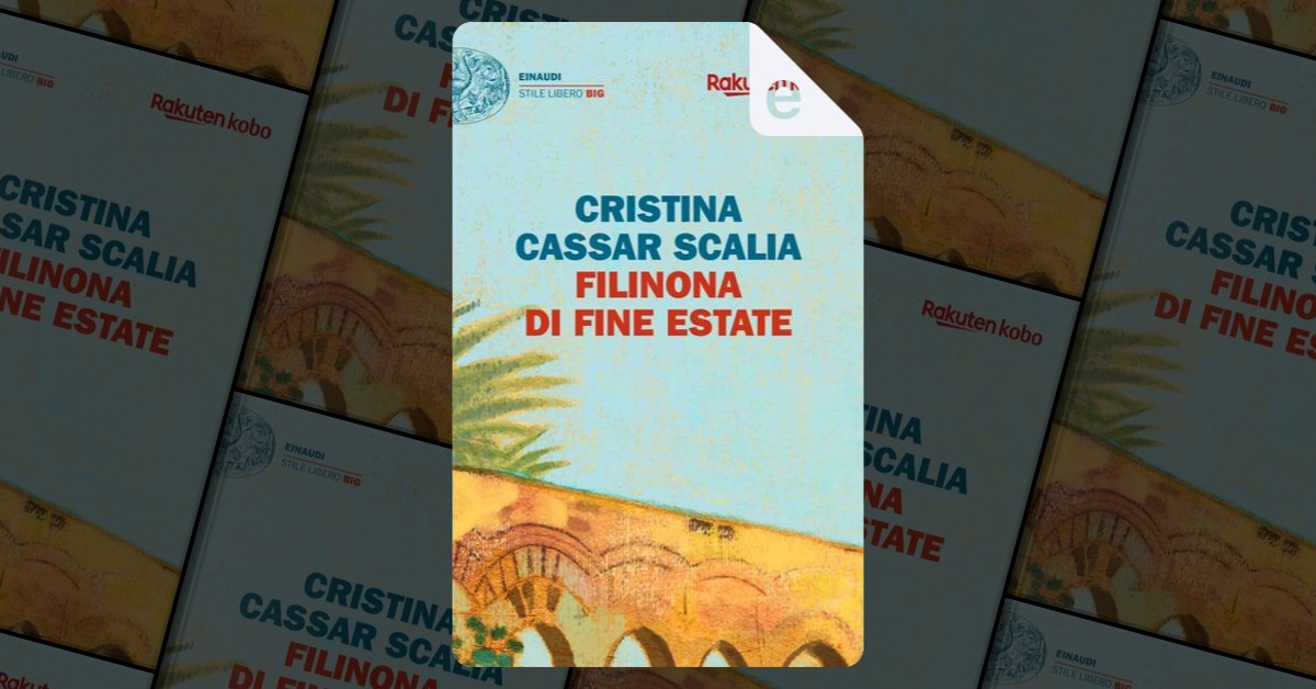 FILINONA DI FINE ESTATE Cristina Cassar Scalia libro romanzo book  Repubblica Sta