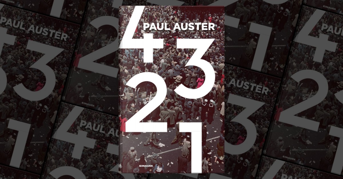 4 3 2 1 di Paul Auster, Einaudi, Copertina rigida - Anobii