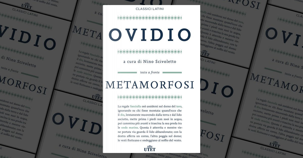 Metamorfosi. Testo latino a fronte - P. Nasone Ovidio - Libro UTET