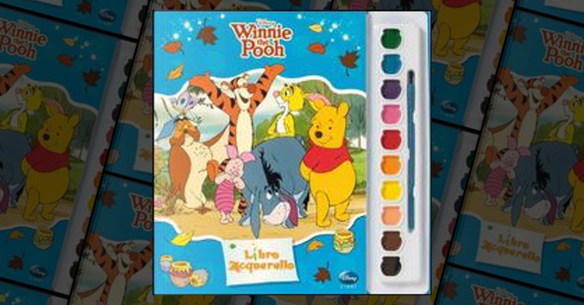 Winnie the Pooh. Libro acquerello. Ediz. illustrata. Con gadget : Walt  Disney Company Italia: : Libri