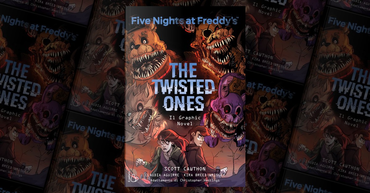 Five nights at Freddy's. The twisted ones. Il graphic novel - Scott Cawthon  - Kira Breed-Wrisley - - Libro - Il Castoro 